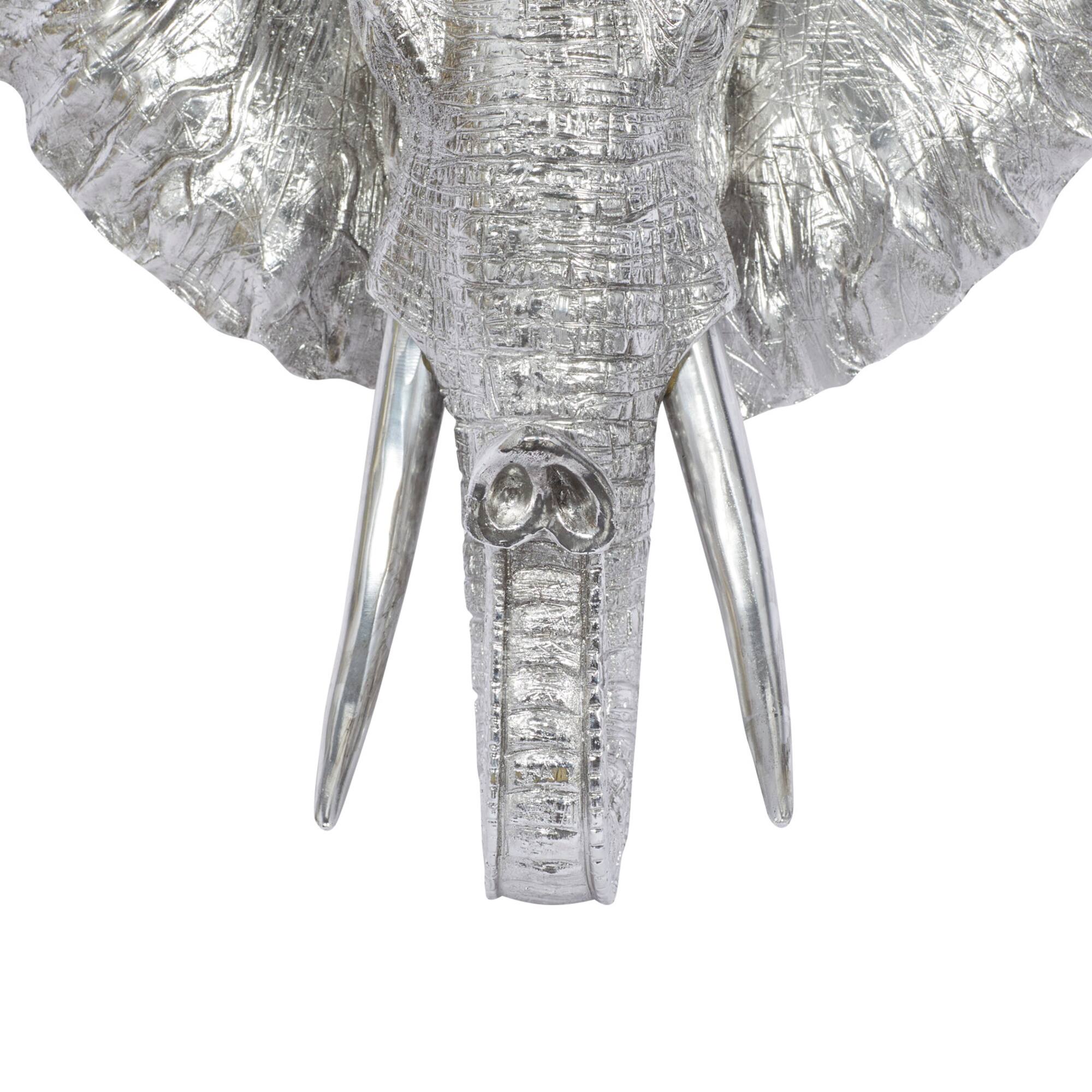 Silver Polystone Eclectic Wall Decor, 16" x 16"
